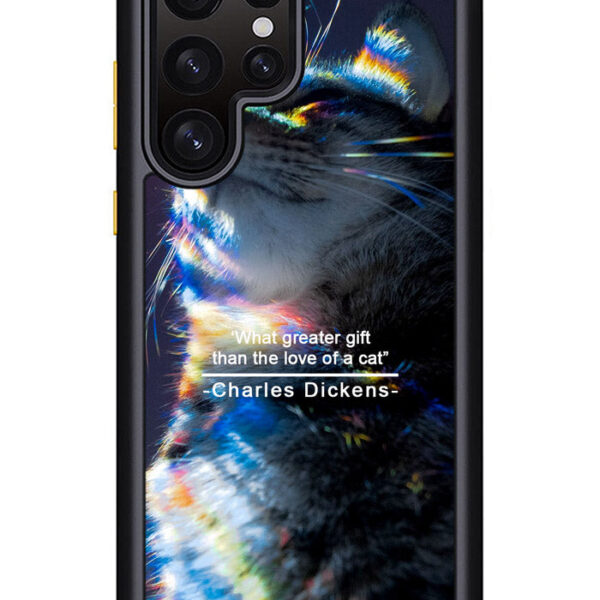 Aesthetic Cat Samsung Galaxy S22 Ultra 5G Case CT6590