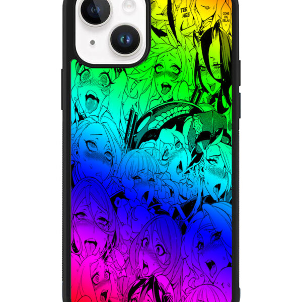 Ahegao Pervert Girls Manga iPhone 15 Plus Case CT0839