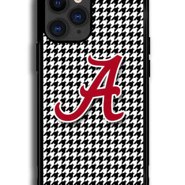 Alabama Houndstooth Crimson Tide Google iPhone 13 Pro Max Case CT1328