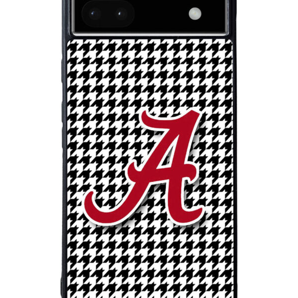 Alabama Houndstooth Crimson Tide Google Pixel 6A Case CT1328