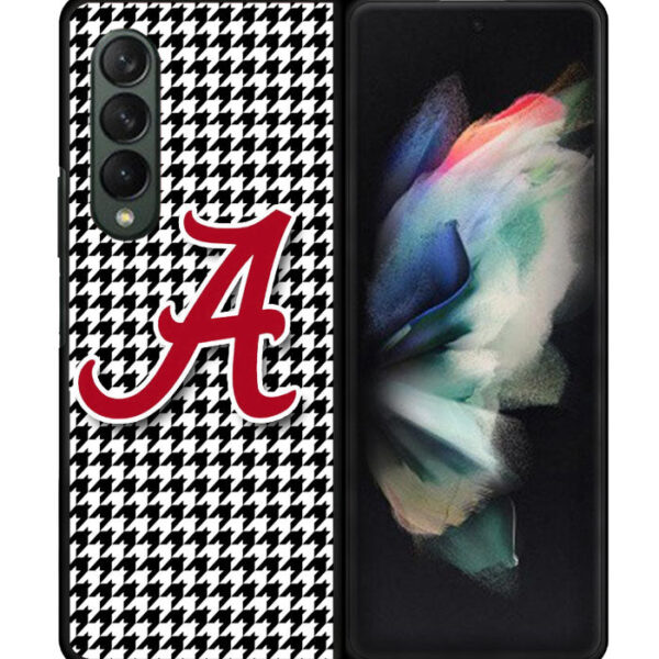 Alabama Houndstooth Crimson Tide Samsung Galaxy Z Fold 3 5G CT1328