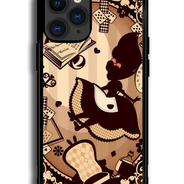 Alice in Wonderland Brown Google iPhone 13 Pro Case CT1391