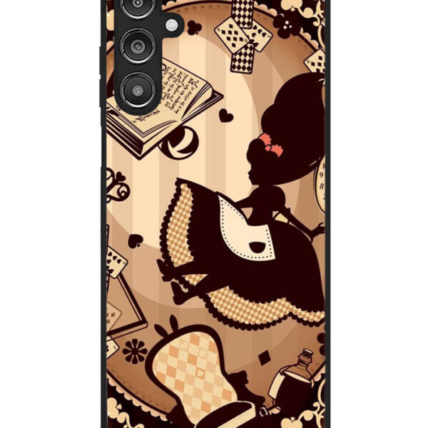 Alice in Wonderland Brown Google Samsung Galaxy A14 5G CT1391