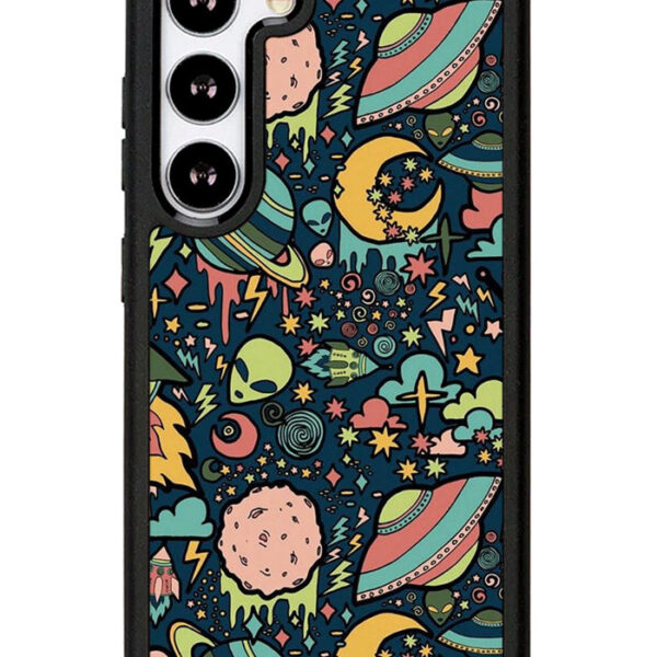 aliens rockets space Samsung Galaxy S23 5G Case CT4329