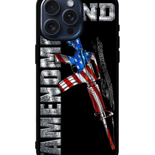 Amendment 2nd iPhone 15 Pro Case CT3789