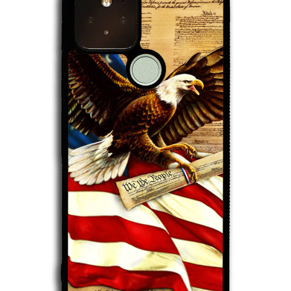 American Flag Eagle Google Pixel 4A 5G Case CT2001