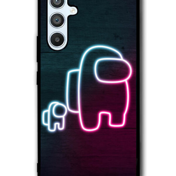 among us neon Samsung Galaxy A34 5G Case CT6322