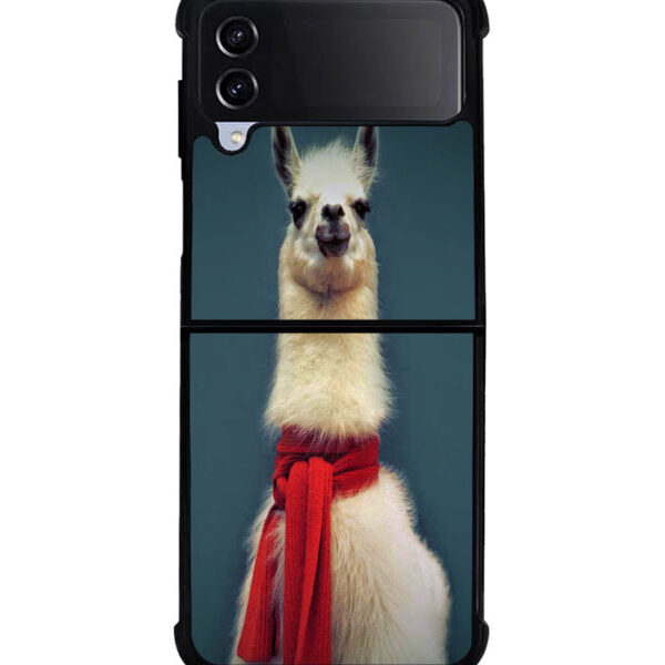 Animal Llama Samsung Galaxy Z Flip 4 5g Case CT2031