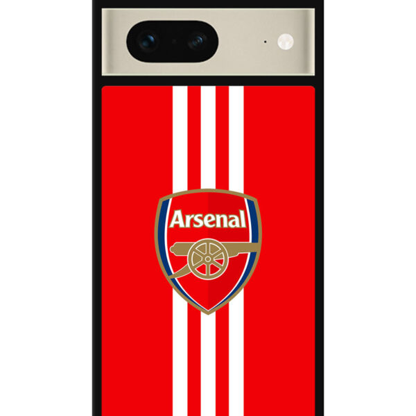 Arsenal Three Stripes Google Pixel 7 Case CT3868