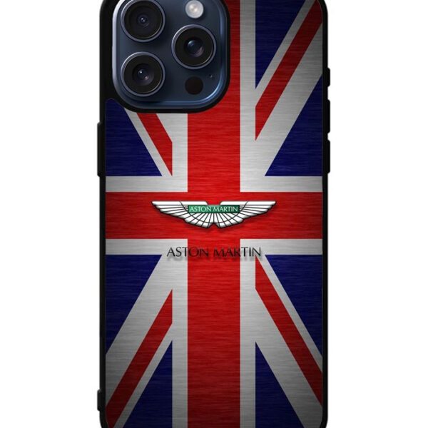 Aston Min Union Jack iPhone 15 Pro Max Case CT6215