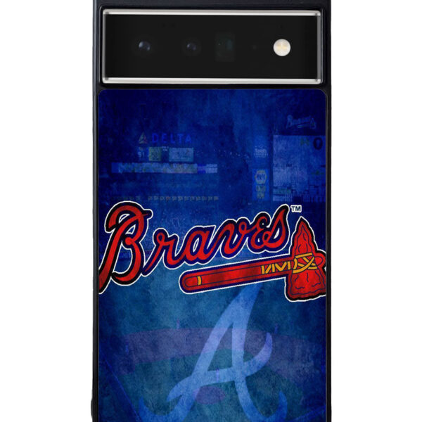 Atlanta braves wallpaper Google Pixel 6 Pro Case CT2117