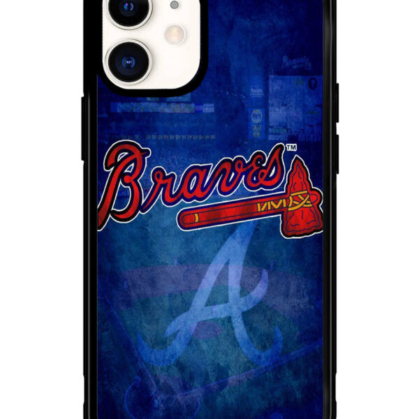 Atlanta braves wallpaper iPhone 12 Mini Case CT2117