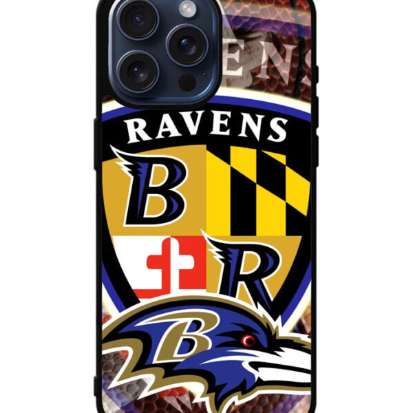 Baltimore Ravens iPhone 15 Pro Max Case CT3949