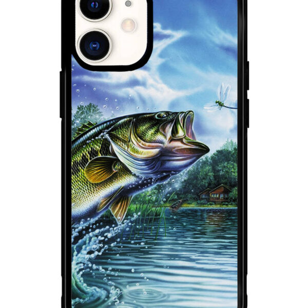 Bass Fishing iPhone 12 Mini Case CT2303