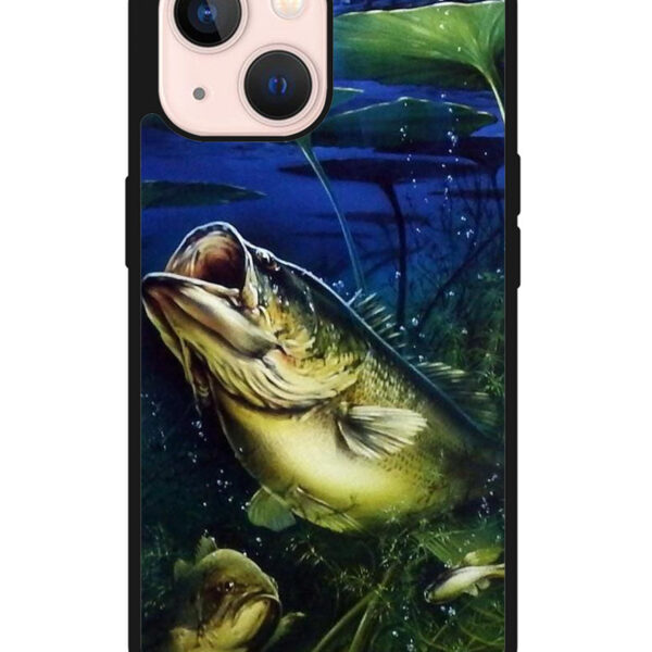 Bass Fishing Largemouth Fish iPhone 13 Mini Case CT2307