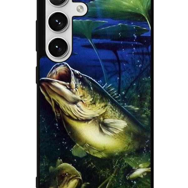 Bass Fishing Largemouth Fish Samsung Galaxy S24 5G Case CT4079