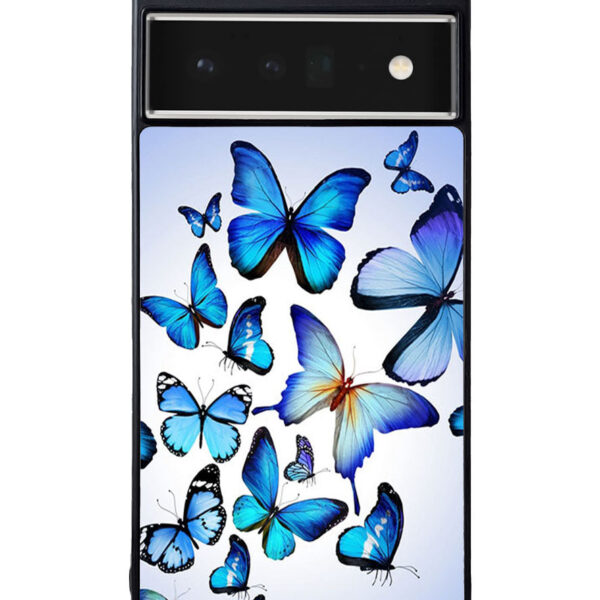 Beautiful Blue Butterfly Google Pixel 6 Pro Case CT7957