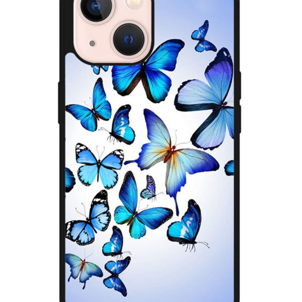 Beautiful Blue Butterfly iPhone 13 Mini Case CT7957