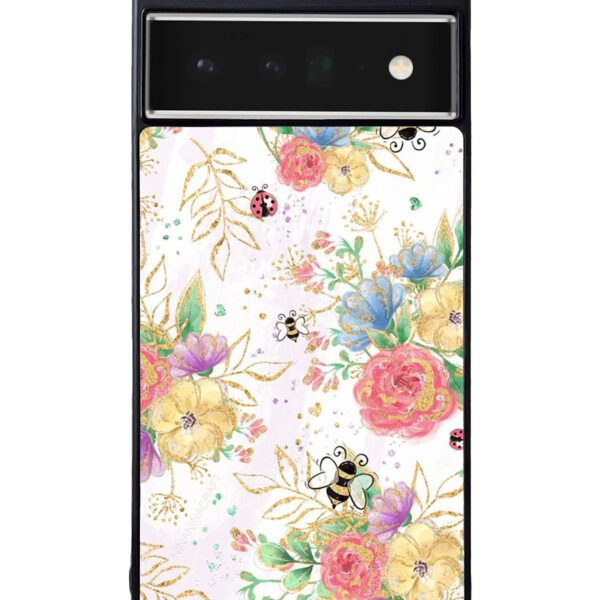 Bee Spring Flowers Google Pixel 6 Pro Case CT4302