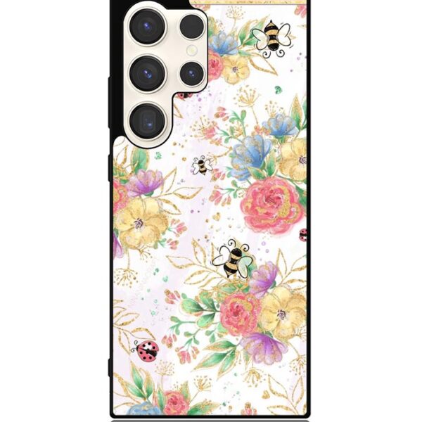 Bee Spring Flowers Samsung Galaxy S24 Ultra Case CT5982