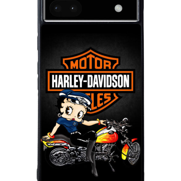 betty boop harley davidson Google Pixel 6A Case CT4140