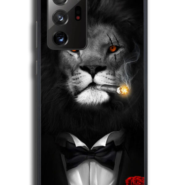 Big Boss Lion Flower Samsung Galaxy Note 20 Ultra Case CT7937
