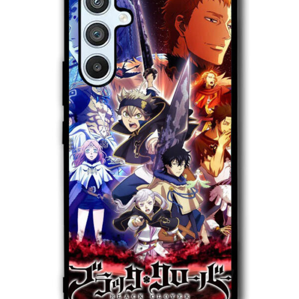Black Clover Anime Samsung Galaxy A34 5G Case CT2398