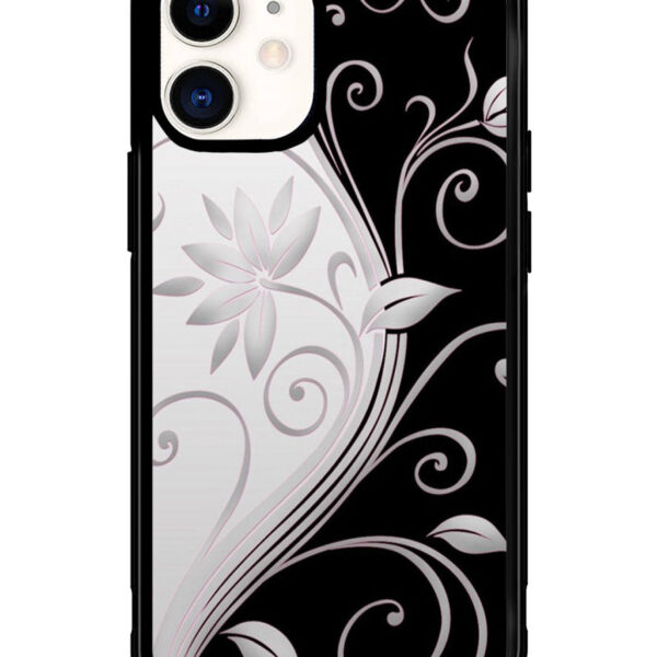 Black Design iPhone 12 Mini Case CT2395
