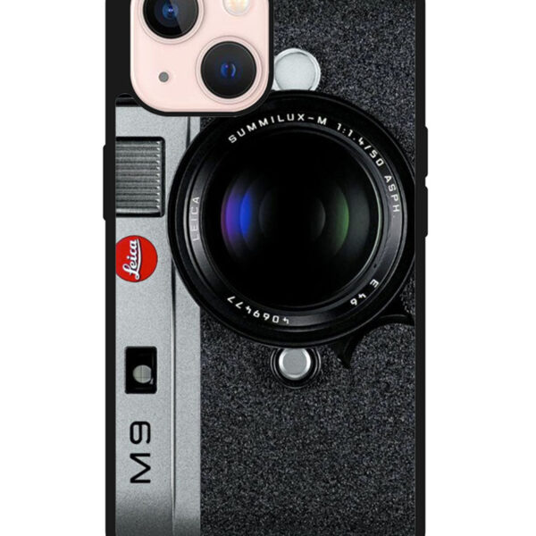 Black M9 Leica Camera iPhone 13 Mini Case CT9768