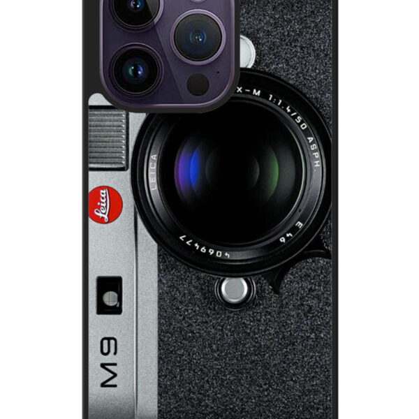 Black M9 Leica Camera iPhone Cases , Samsung Galaxy Cases , Google Pixel Cases , Motorola Cases CT9768