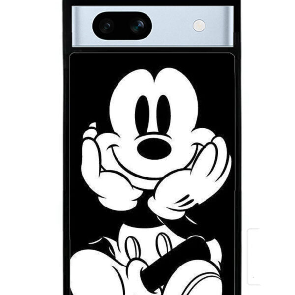 Black Mickey Mouse Google Google Pixel 7A Case CT1845