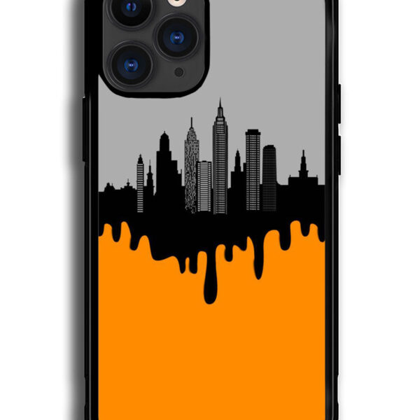 Black Orange iPhone 13 Pro Max Case CT9518