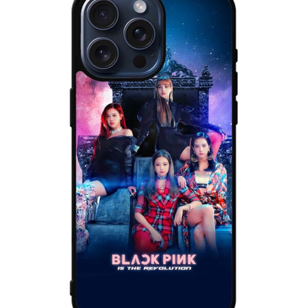 black pink WiPhone 15 Pro Max Case CT1734