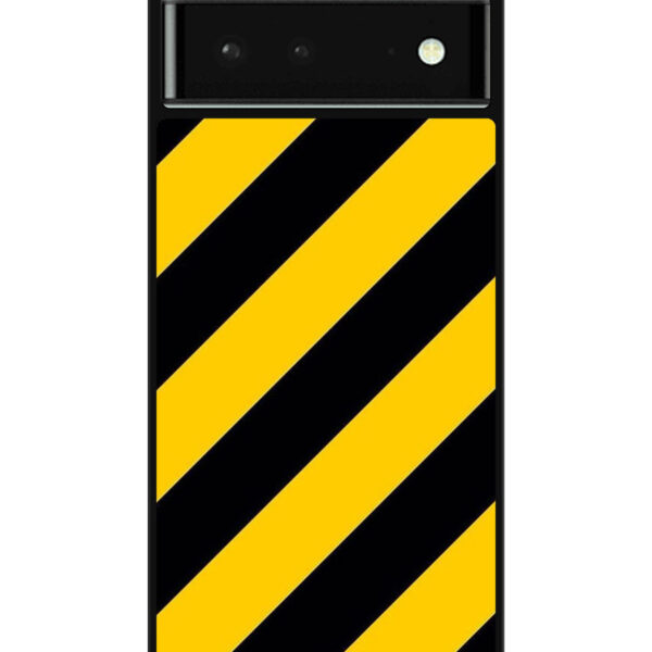 Black Yellow Google Pixel 6 Case CT4503