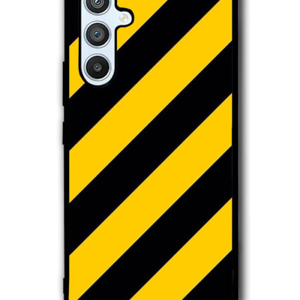Black Yellow Samsung Galaxy A54 5G Case CT4294