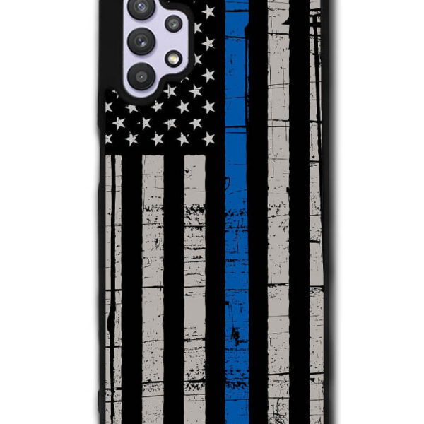 Blue Line Flag Samsung Galaxy A32 5G Case CT6018
