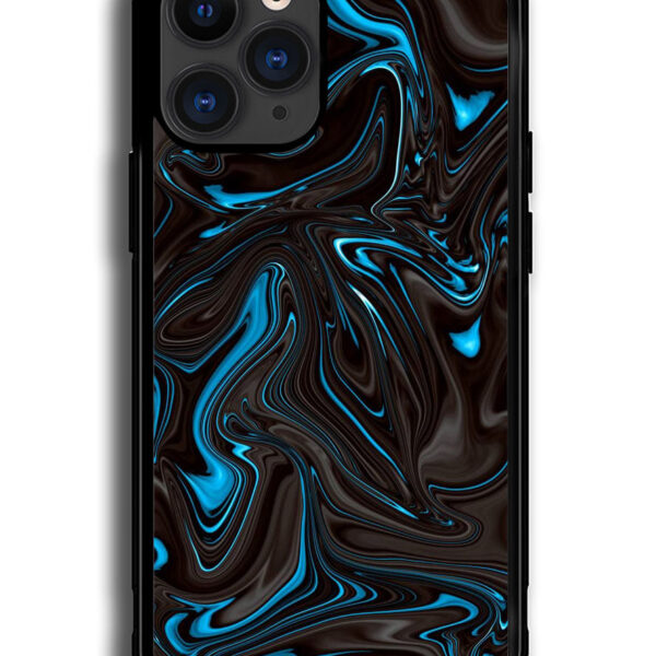Blue liquid iPhone 13 Pro Case CT9587