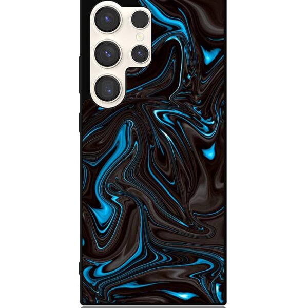 Blue liquid Samsung Galaxy S24 Ultra Case CT9587