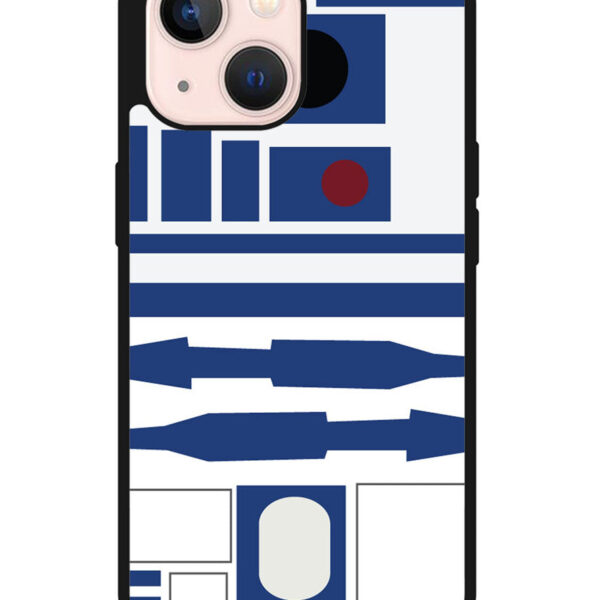 Blue R2d2 Star Wars Google iPhone 13 Mini Case CT1794