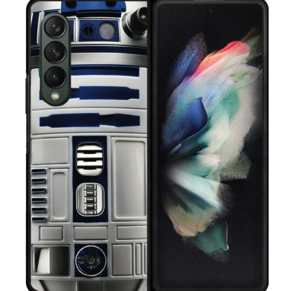 Blue R2d2 Star Wars Samsung Galaxy Z Fold 4 5G CT1825