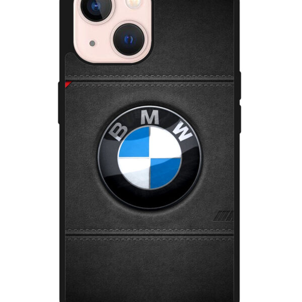 BMW leather Logo Google iPhone 13 Mini Case CT0903