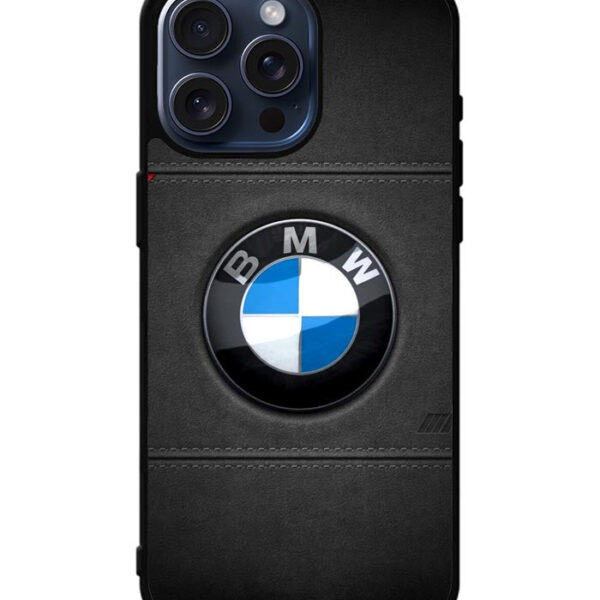 BMW leather Logo iPhone 15 Pro Max Case CT0903