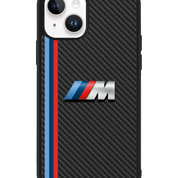 BMW M Carbon Fiber iPhone 15 Plus Case CT10659