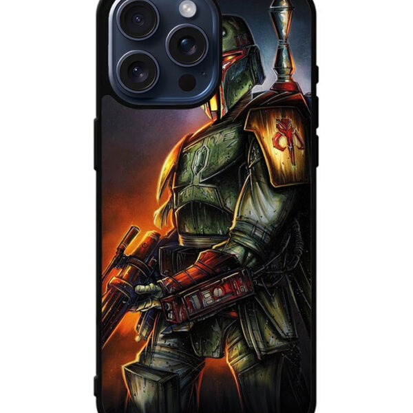 Boba Fett Star Wars WALLPAPER iPhone 15 Pro Max Case CT4227