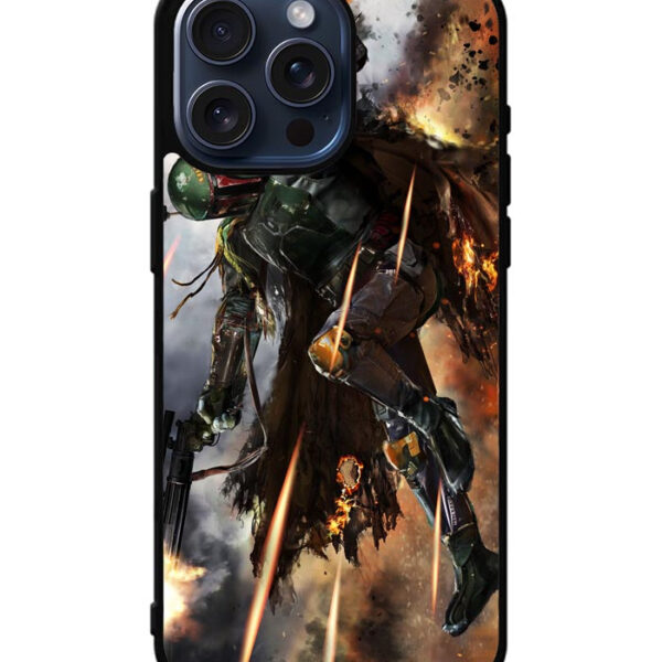 Boba Fett Star Wars Weapon iPhone 15 Pro Max Case CT4226
