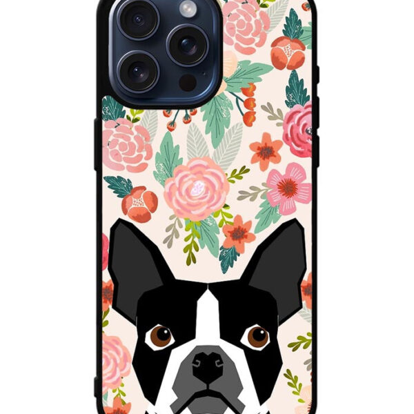 Boston Terrier Dog Breed iPhone 15 Pro Max Case CT1329