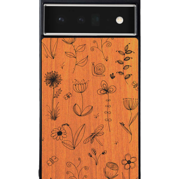 Botanical Plants Wood Google Pixel 6 Pro Case CT2469