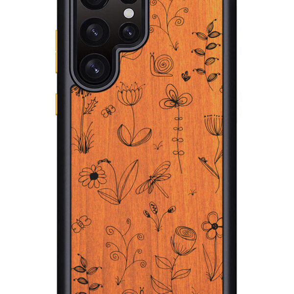 Botanical Plants Wood Samsung Galaxy S22 Ultra 5G Case CT2469