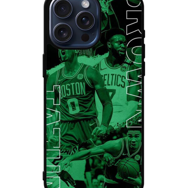 Brown Tatum Boston Celtics Player iPhone 15 Pro Max Case CT10670