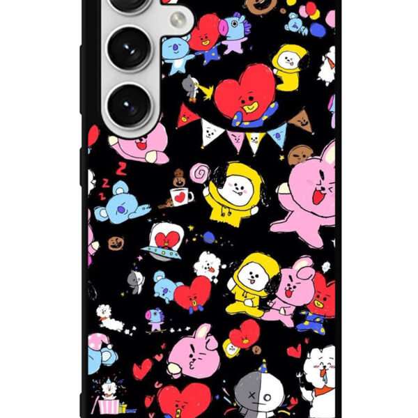 BT21 in Planet Py Samsung Galaxy S24 5G Case CT5400